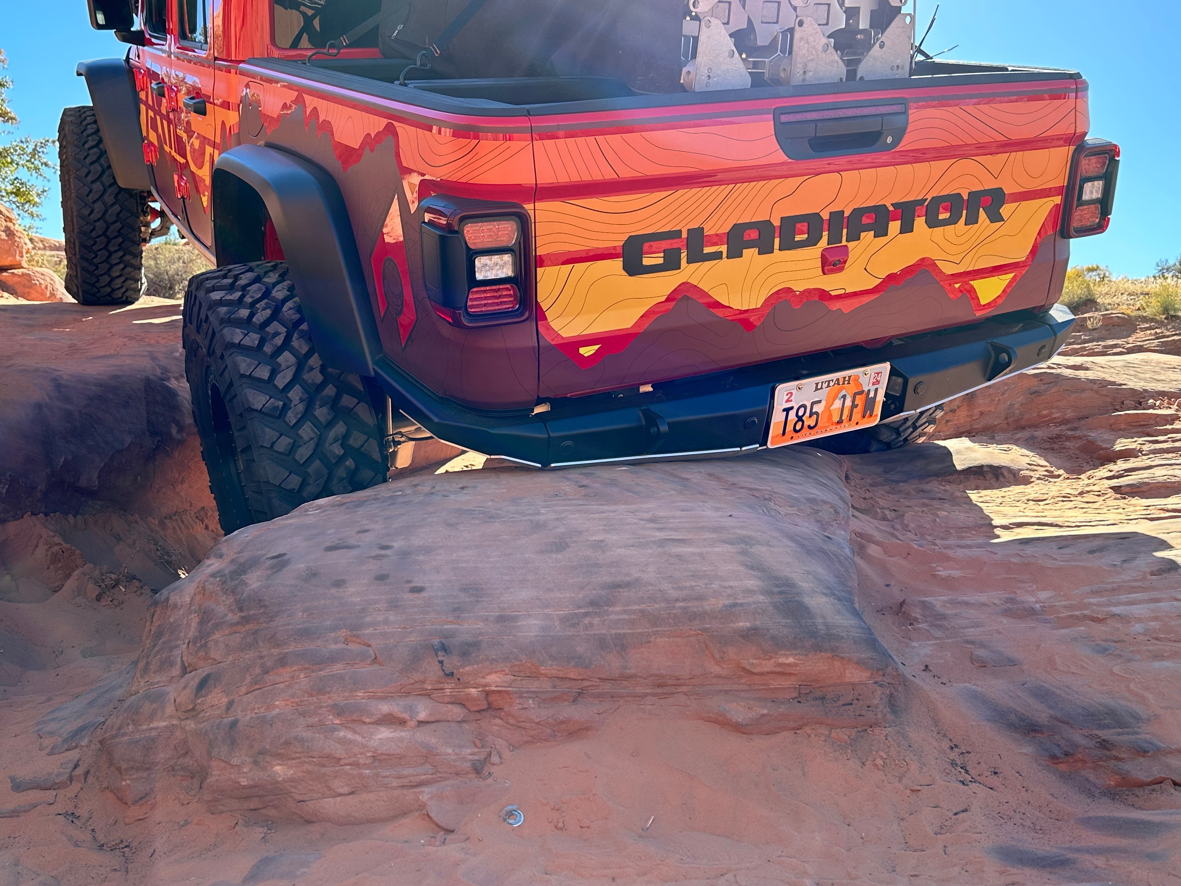 Jeep JT High Clearance Rear Bumper