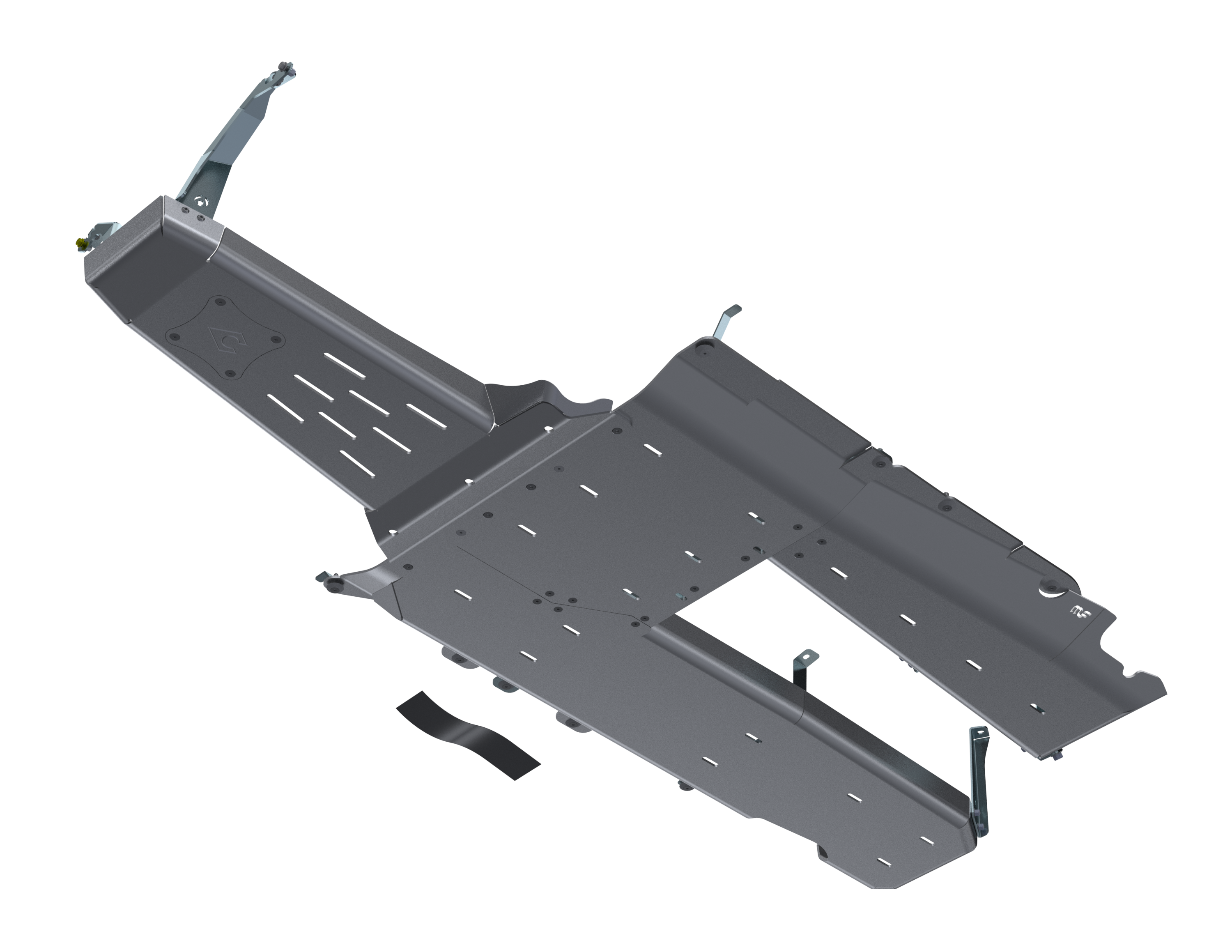 Artec JL 392 Bellypan Skid Plate | Alpha Series w/ Magnaflow Exhaust Skid
