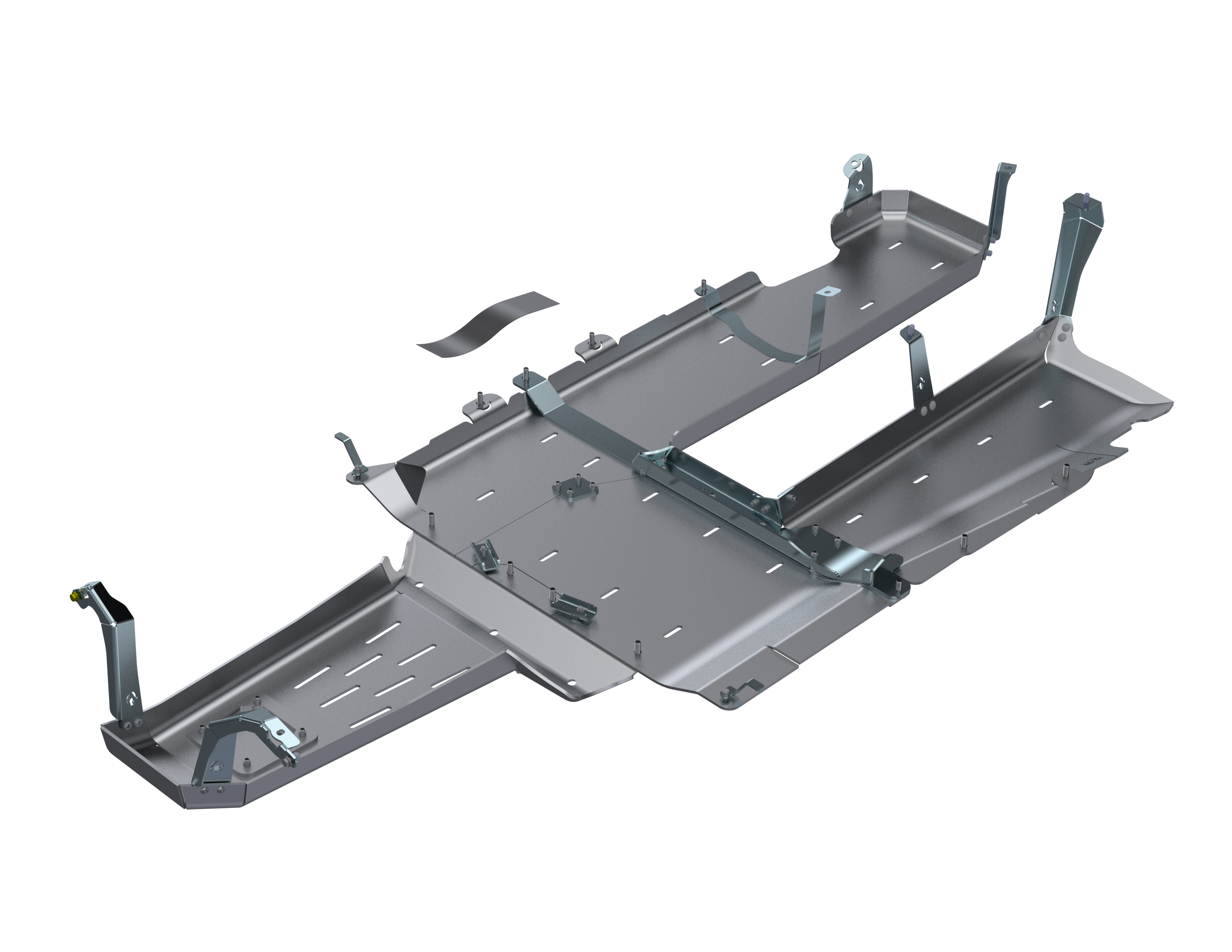 Artec JL 392 Bellypan Skid Plate | Alpha Series w/ Magnaflow Exhaust Skid