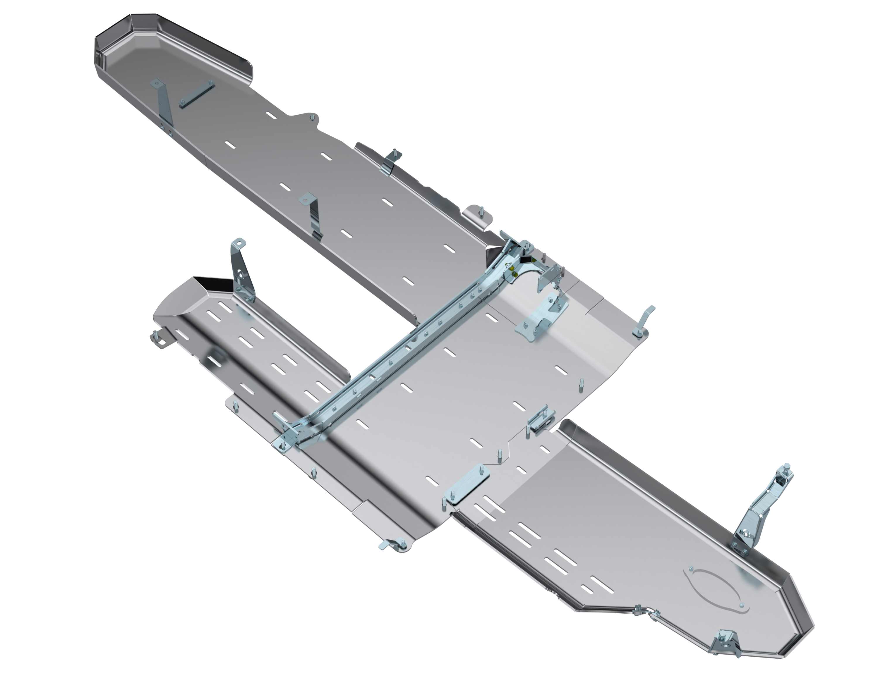 Artec JT Gladiator Full Bellypan with Oil Door (3.6L & 3.0L Diesel Aluminum Skid Plate System)