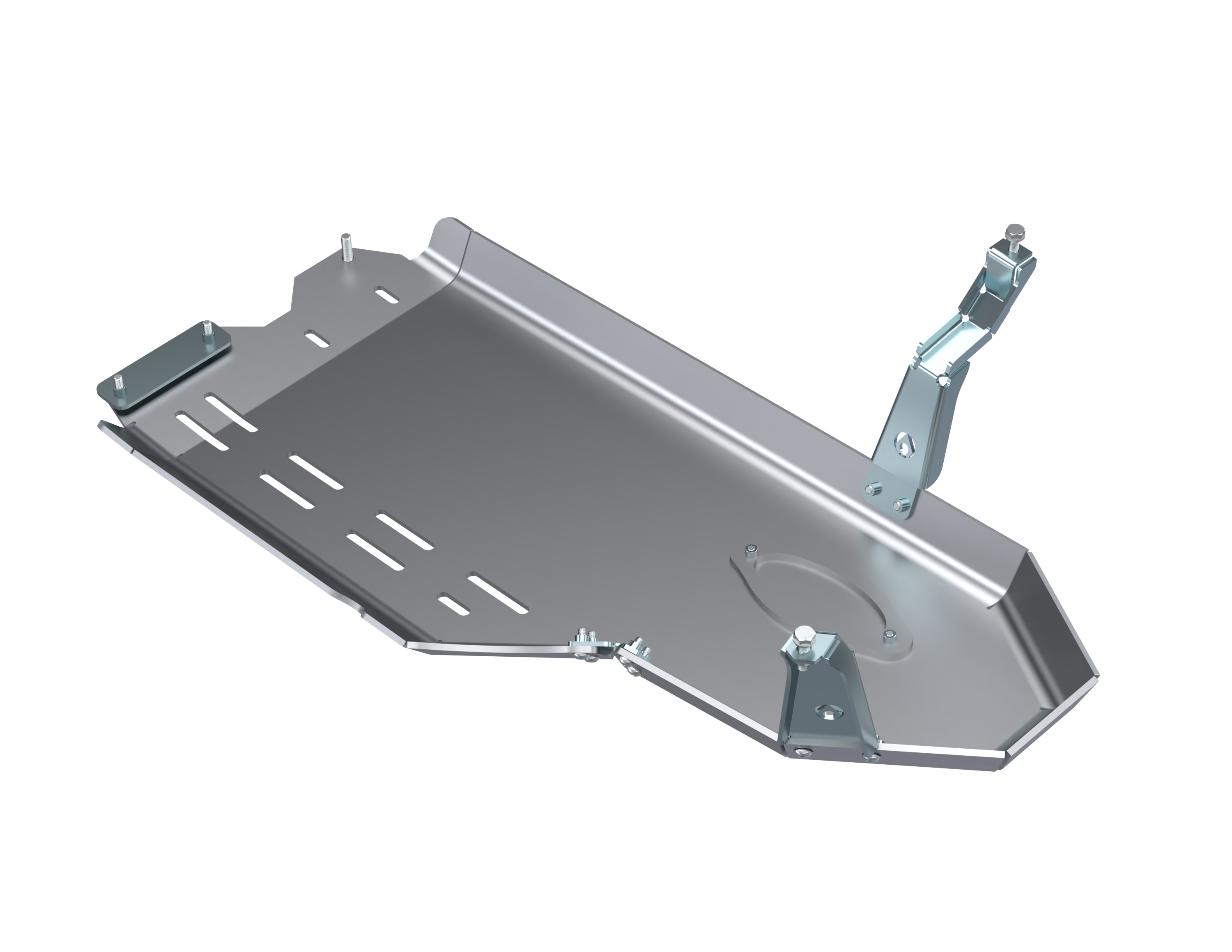 Artec JLU & JT 3.0L Diesel Oil Skid Plate – Aluminum with Access Door