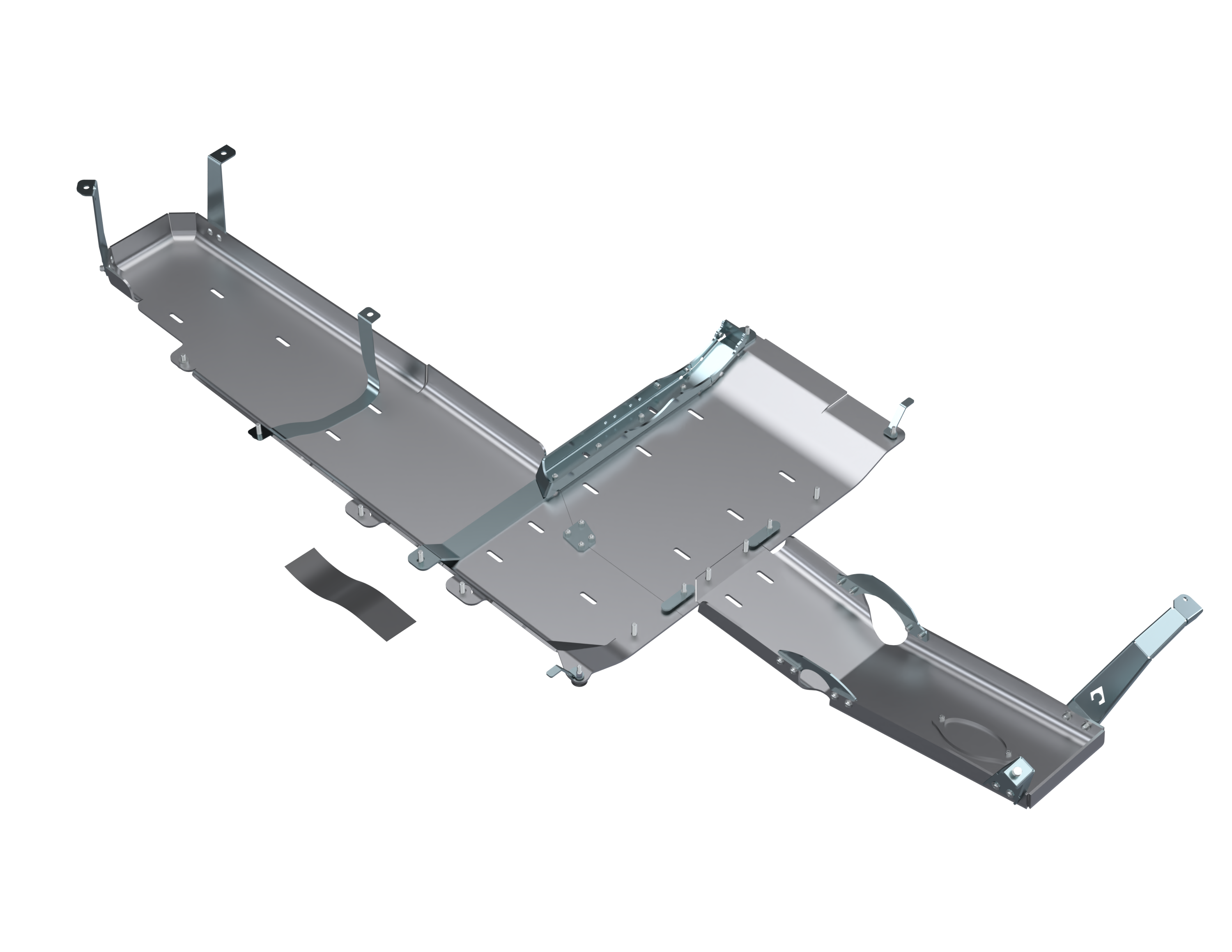 Artec JT Gladiator Full Bellypan with Oil Door (3.6L & 3.0L Diesel Aluminum Skid Plate System)