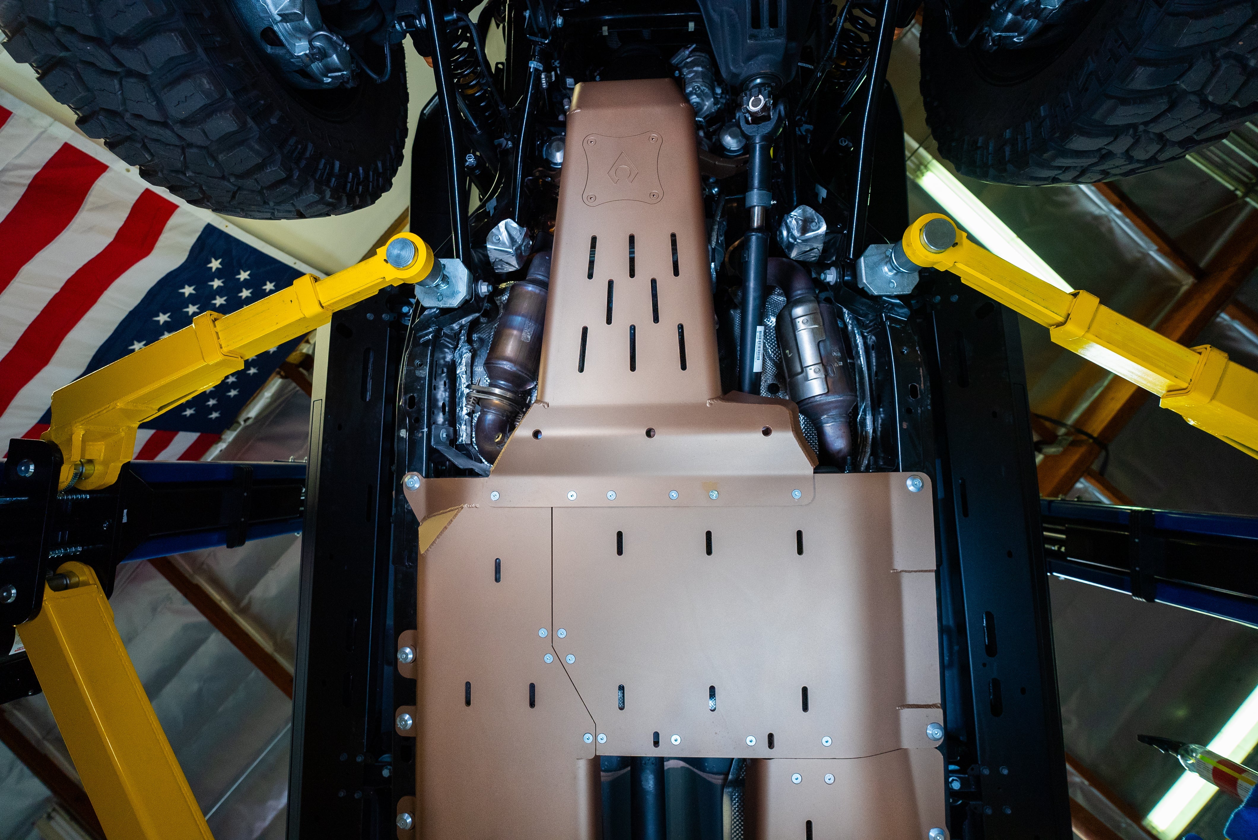 Artec JL 392 Bellypan Skid Plate | Alpha Series w/ Magnaflow Exhaust Skid