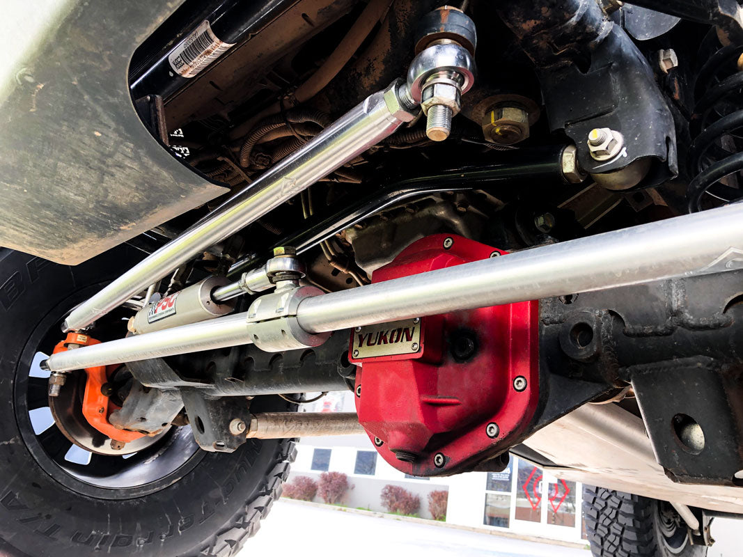 JK Aluminum Steering Kit with JMX PRO 7/8 in Rod Ends
