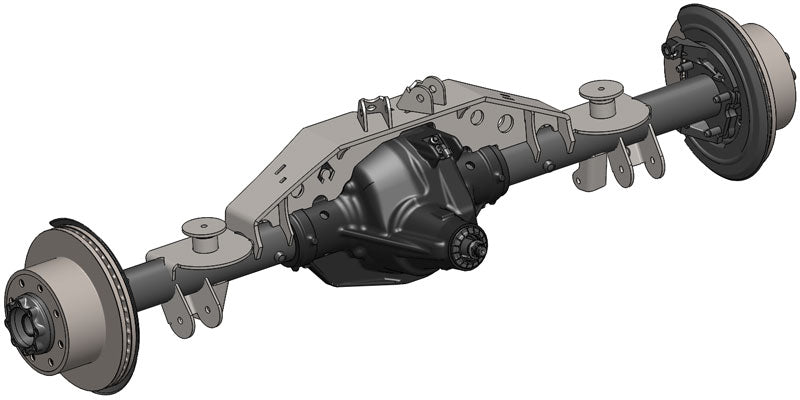 Jeep Wrangler TJ Triangulated Sterling 1-ton Swap Kit with Truss