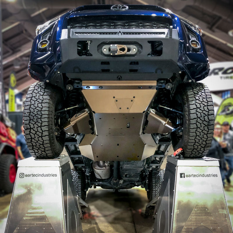 Artec Industries 5th Gen Toyota 4Runner Full Skid Plate System – A-Arm, Belly Pan & Fuel Tank Armor