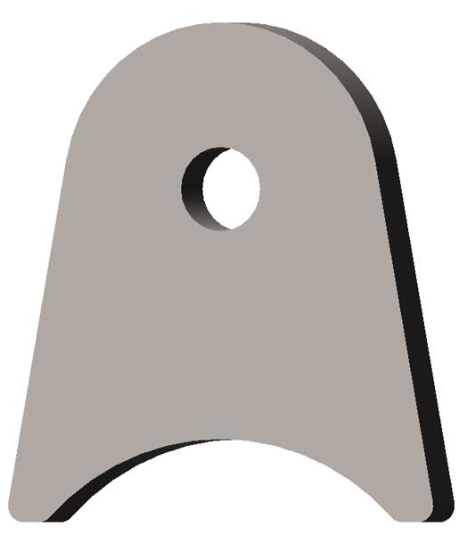 3/8" Thick 3" Inch Axle Link Tab