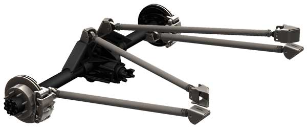 Triangulated Uppers 1 1/4" Chromoly Heim 4 Link Suspension DIY Kit