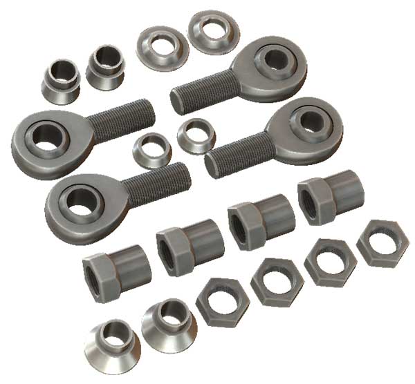 3/4 Inch Heim Steering Kit No Tubing