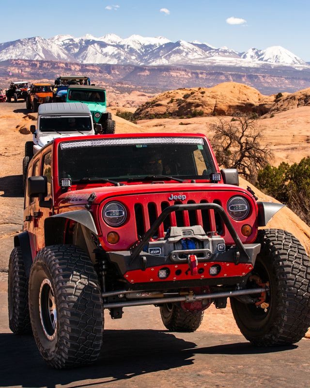 Nighthawk Stinger Front Bumper with Aluminum Skid for JK, JL, & JT