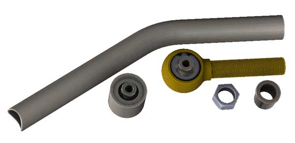 Jeep JK 3 Link Rear Upper DIY Kit