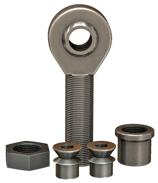 3-Piece Heat Treated Chromoly 3-4 X 5-8 Heim Joint Kit