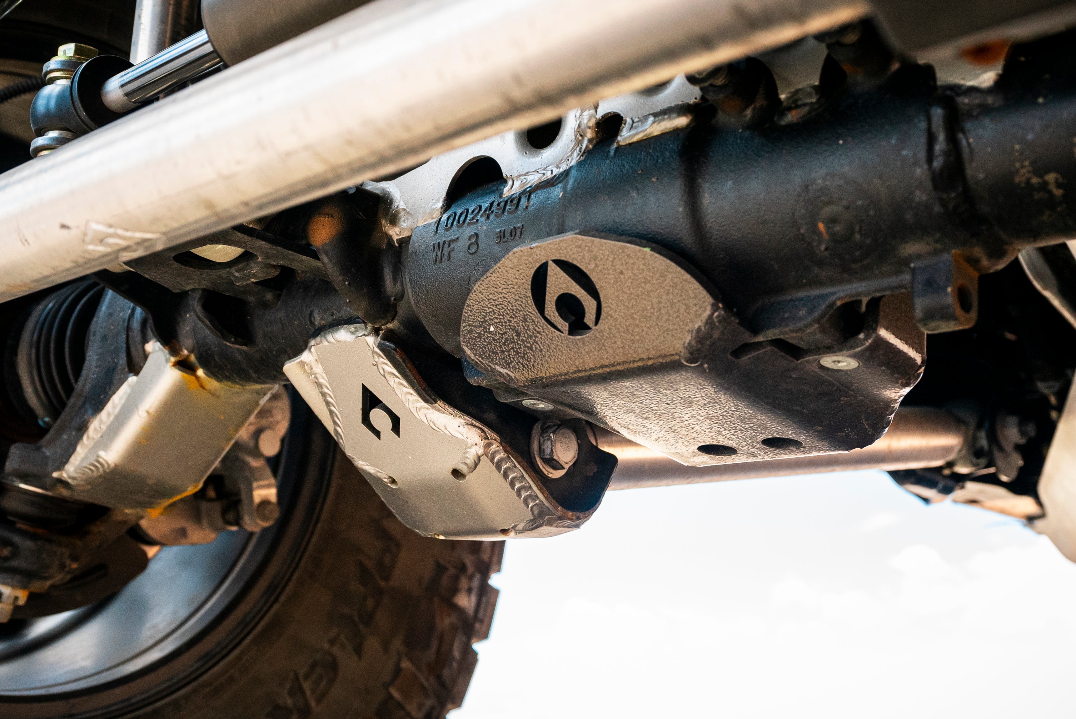 slid plates for axle kit