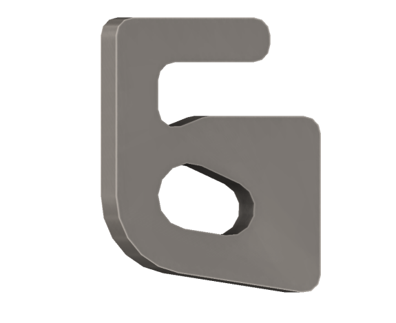 Weld on recovery hook.