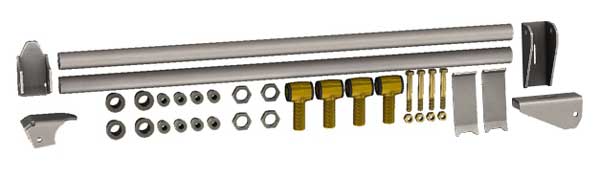Traction Bar Kit With 1 1/4" Forged Poly Joints