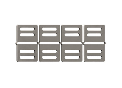 Slotted Zip Tie Tabs 8 Pack