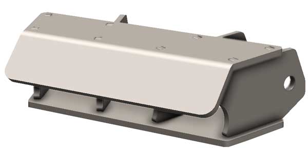 Flush Mount Lower Triangulated 4 Link Bracket