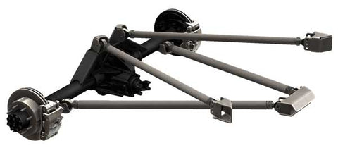 Double Triangulated 1 1/4" Chromoly Heims 4 Link Suspension DIY Kit