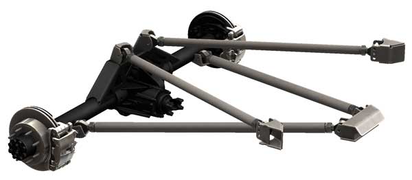 Double Triangulated 1 1/4" Chromoly Heims 4 Link Suspension DIY Kit