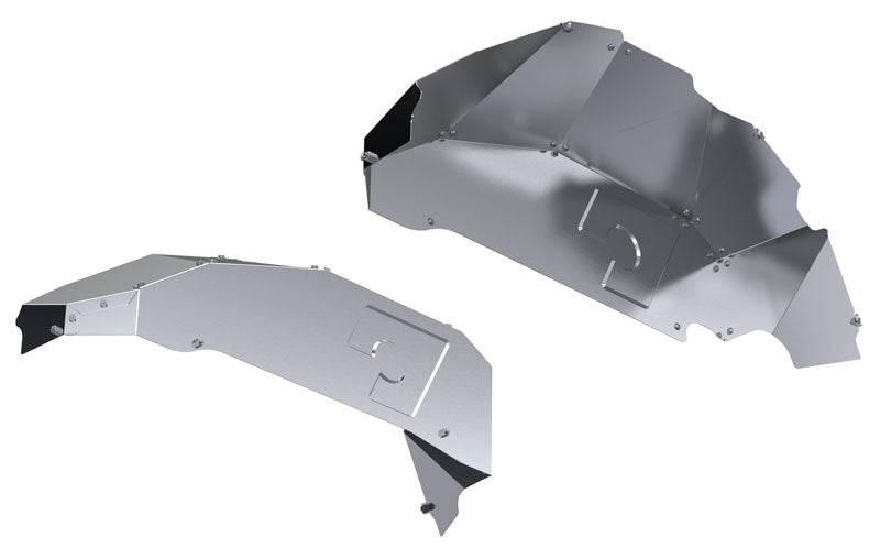 Artec Industries JK Rear Inner Fenders – Aluminum Wheel Well Liners for Jeep Wrangler (2007–2018)