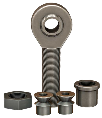 3-Piece Heat Treated Chromoly 3-4 X 5-8 Heim Joint Kit