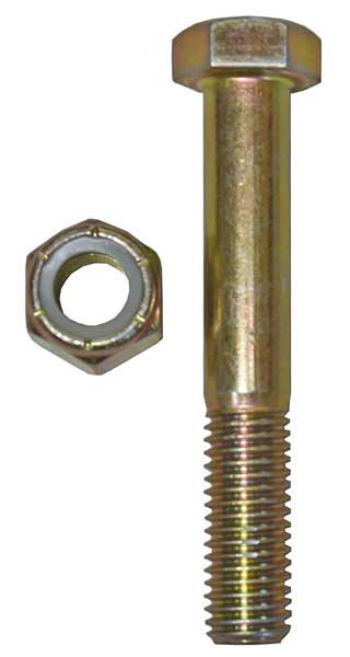 9/16 x 3 1/4 Grade Eight Bolt and Nylock Nut