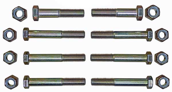 Three Link Grade Eight Hardware 9/16"-12 x 4"