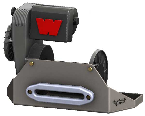 Warn 8274 Dual Pull Winch Plate