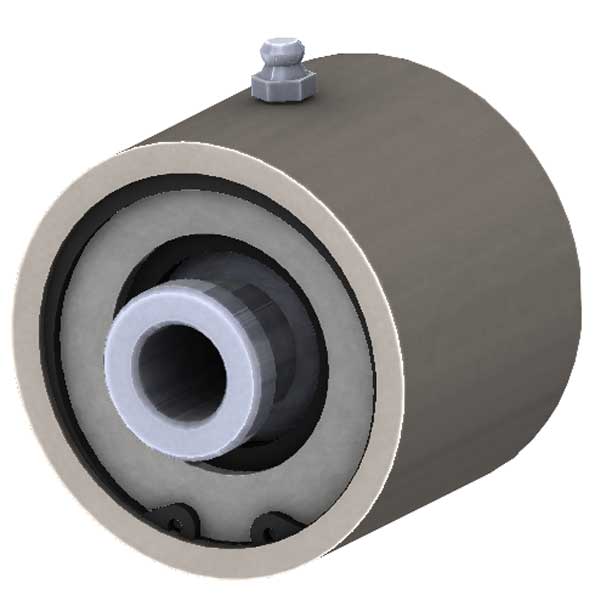 Weld Flex Joint 2 5/8" Mounting Width with 9/16" Bolt Hole